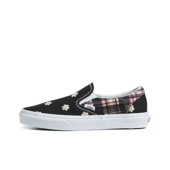 Slip On Classic Vans 'Floral Plaid Patchwork'