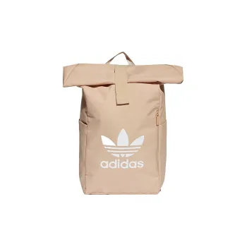 Adidas AC ROLLTOP BP Polyester Backpack Regular Unisex Light Orange