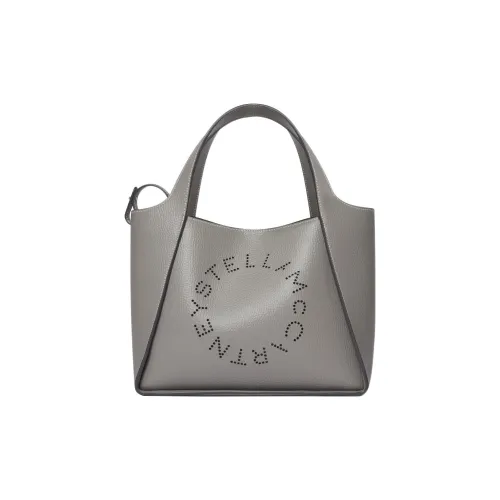 Stella McCartney Logo Perforated Shoulder Bag