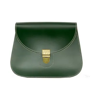 Zatchels Cow Leather Shoulder Bag Crossbody Bag Regular Women's Ivy Green