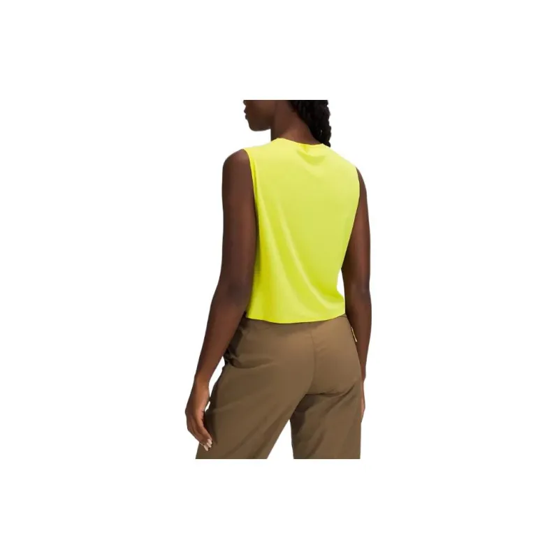Lululemon Lab Series Tank Tops Women's Neon Yellow-1