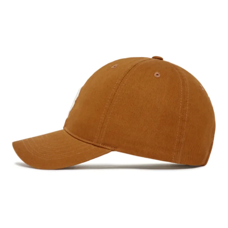 MLB Cotton Baseball Caps CP77 Unisex Caramel-2