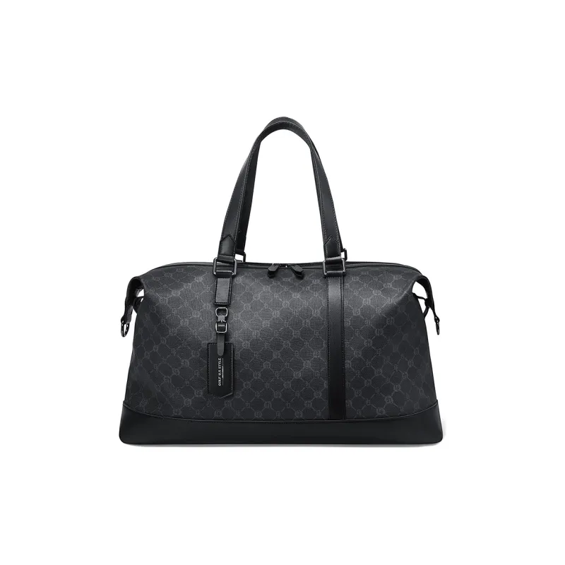 GOLF PVC Business Travel Bag, Portable One Shoulder Luggage Bag, Travel Bag Men's Black-1