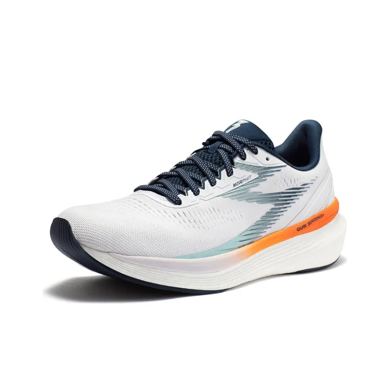 361° Cushioning Anti-Slip Wear-Resistant Impact-Resistant Lightweight Low-Top Running Shoes Men's Oil Ink Blue-1