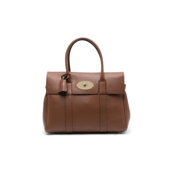 Mulberry Twist Lock Top Handle Bag