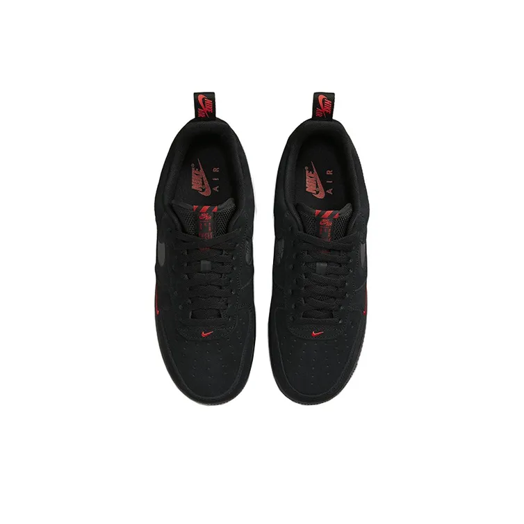 Nike Air Force 1 Low '07 LV8 'Multi Swoosh Black Crimson'-3