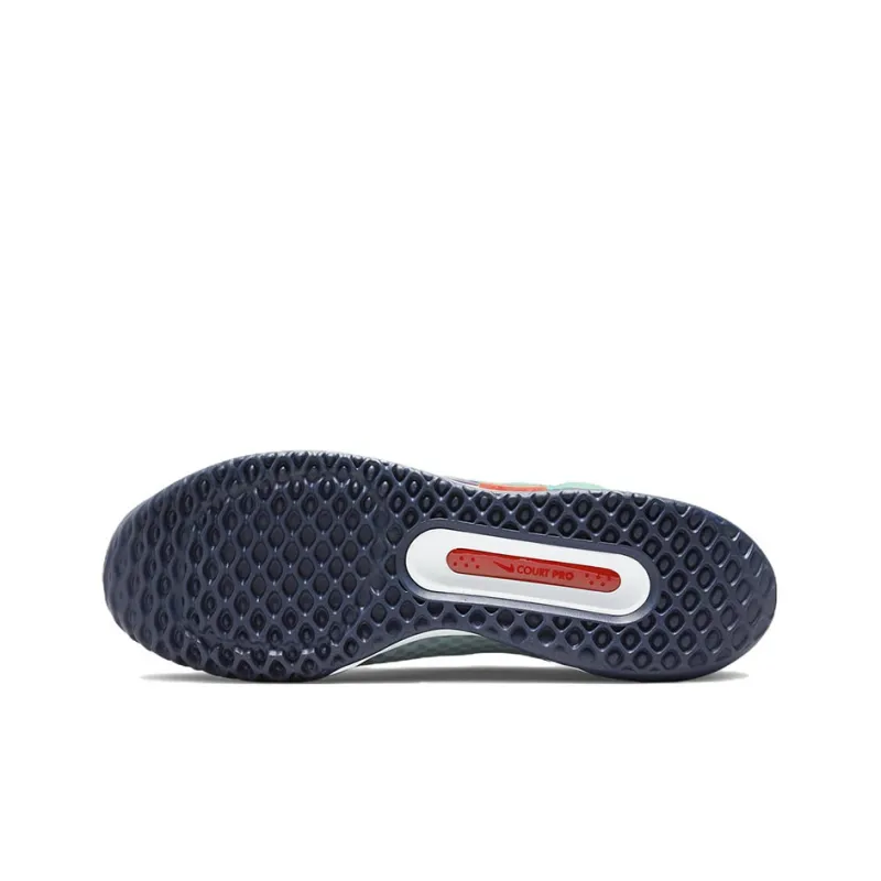 Nike Court Zoom Pro Tennis Shoes Men Low Top Blue/Pink-5