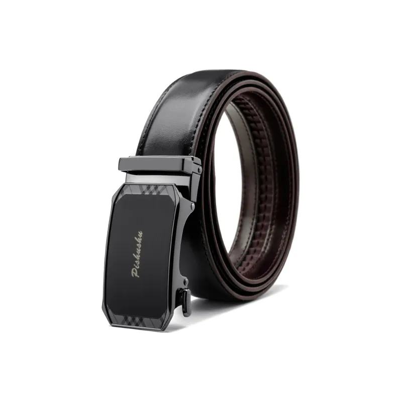 PISHUSHU Leather Belts Unisex-1