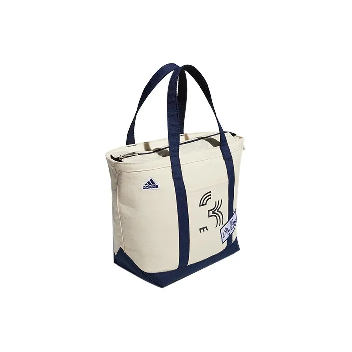Adidas Cotton Tote Bag Mini Men's Beige-1