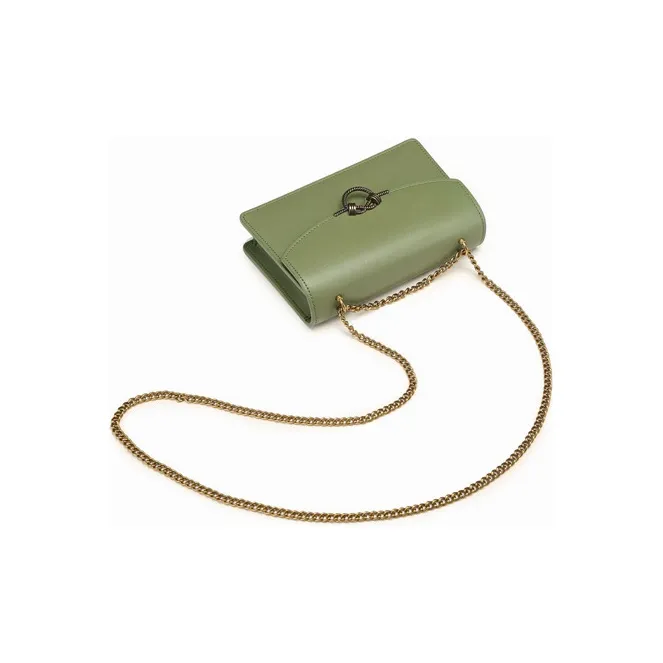 DEERE JACK Cow Leather Shoulder Bag, Crossbody Bag, Small Square Bag Tubas Women's-3