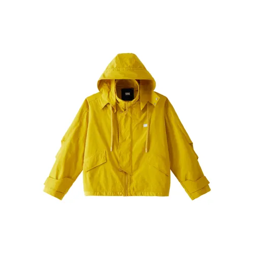 LNG Jackets Unisex Mustard Green