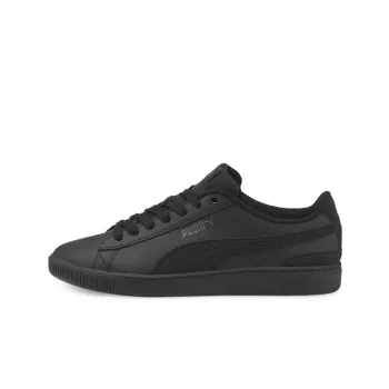 PUMA Vikky V3 Leather Anti-Slip Wear-Resistant Low-Top Skateboard Shoes Women's Black