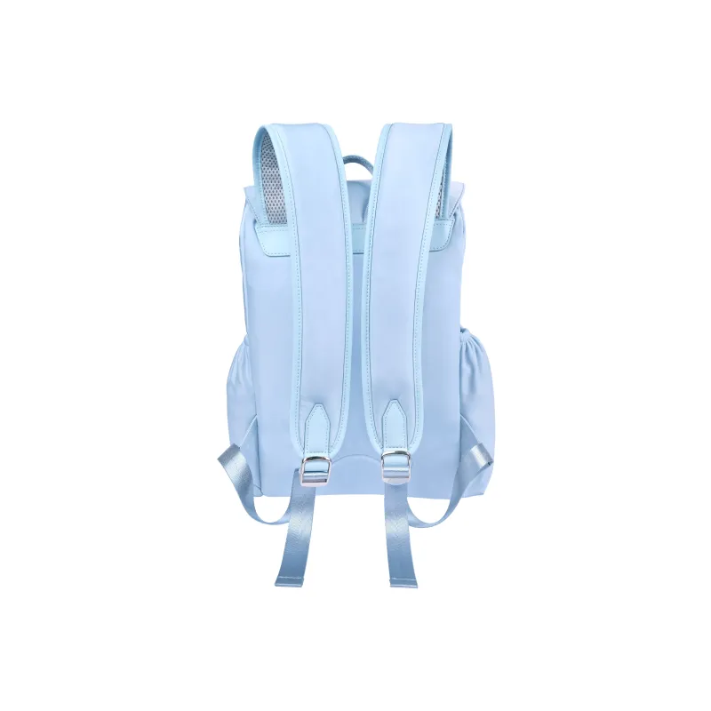 OMTO Fabric Flashback Space Capsule Backpack Medium Size Unisex Sky Calm Blue/Deep Sea Black-2