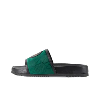 GUCCI Slide 'Off The Grid' Green Black