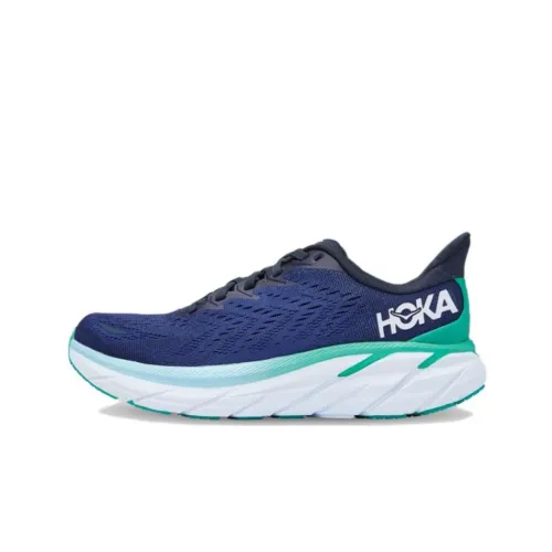 HOKA ONE ONE Clifton 8 Outer Space Bellweather Blue Women's