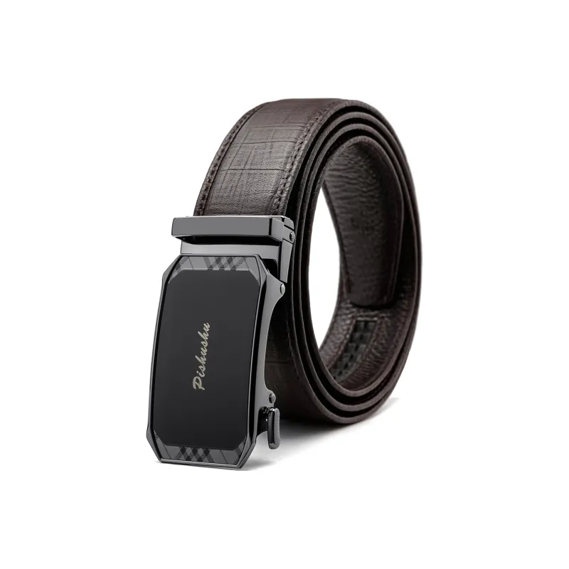 PISHUSHU Leather Belts Unisex-13