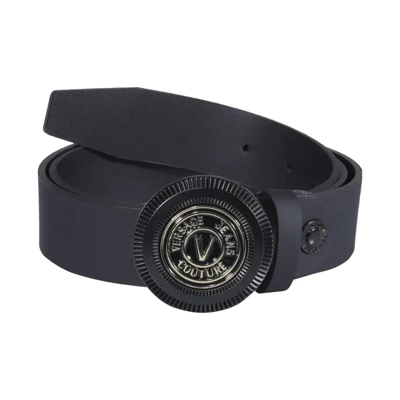 VERSACE JEANS COUTURE Cow Leather Belts Men's 3.5cm-0