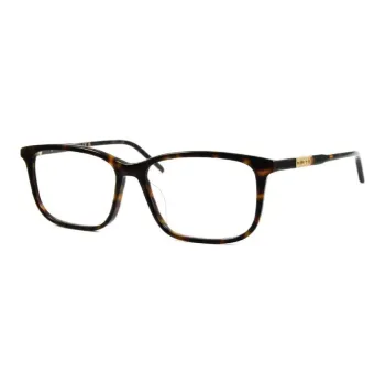 GUCCI Tortoiseshell Rectangle frame Glasses