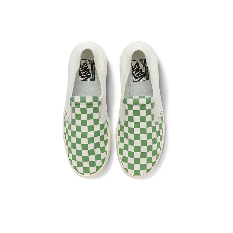 ComfyCush One Vans 'Checkerboard Green'-2