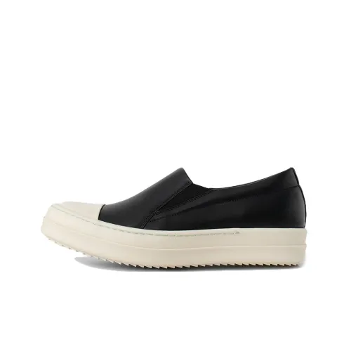 RICK OWENS Fogachine Casual Shoes Women's Low-Top Black