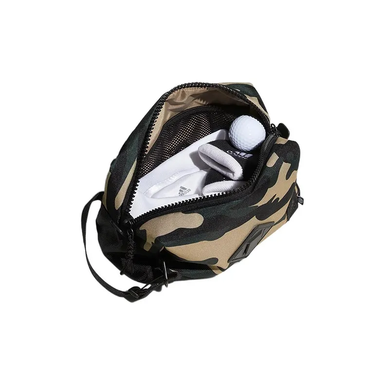 Adidas Recycled Polyester Sports Handbag Medium Size Men's Camouflage-4