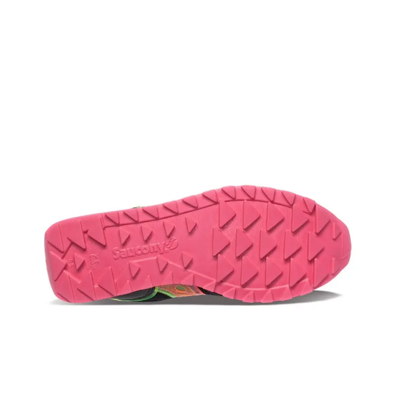saucony Women's Jazz Triple 'Black Pink Green'-4