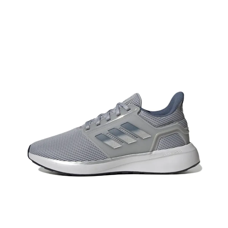 Adidas EQ19 Run Breathable Low-Top Running Shoes Men's Gray-0