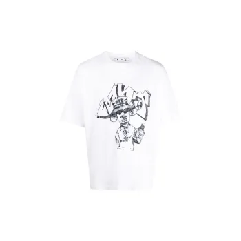 OFF WHITE Graff Freest Over Skate S/S Tee