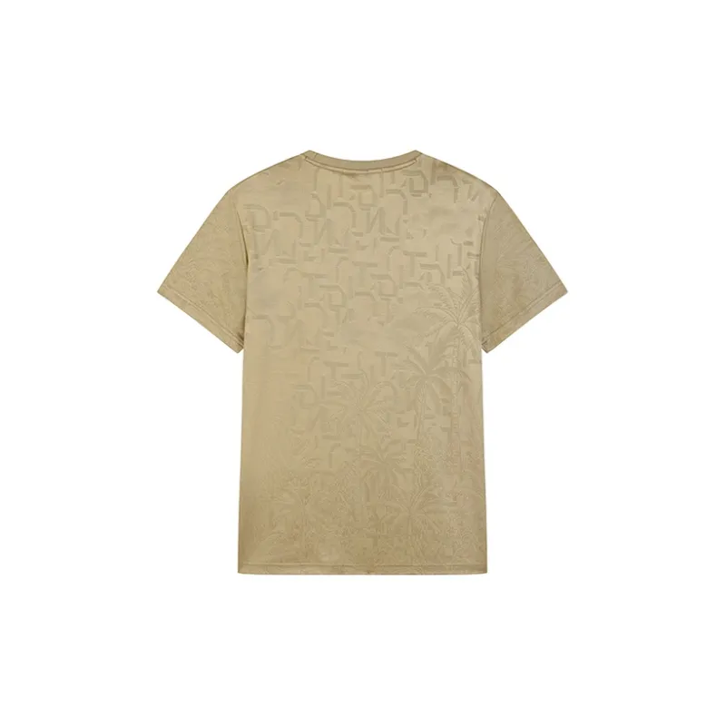 DAVID NAMAN T Shirts Men Mixed Camel-1