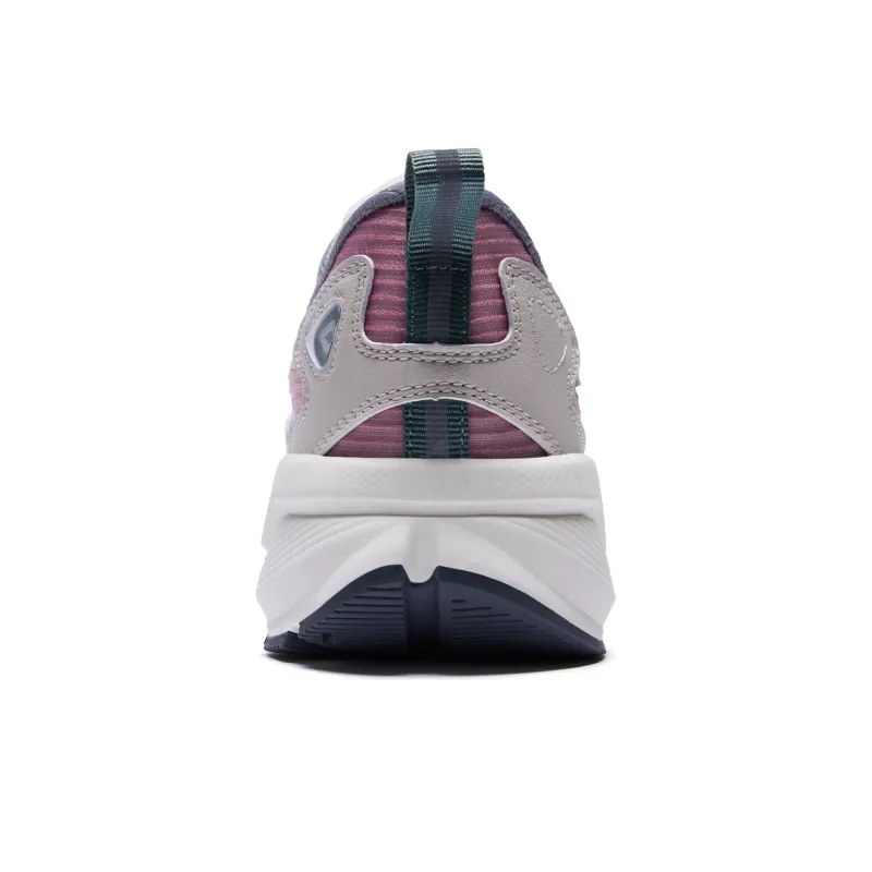 PEAK OG 7000 Vintage Cushioning Breathable Low Top Running Shoes Men's Canvas White-4