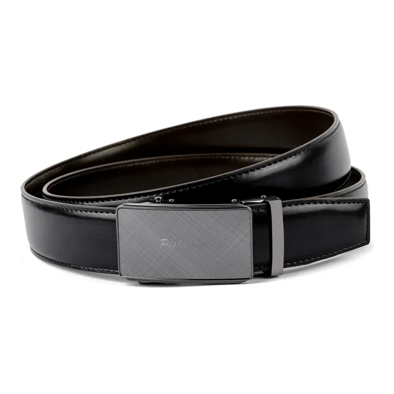 PISHUSHU Leather Belts Men-2