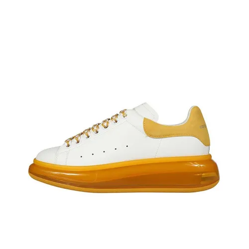 Alexander McQueen Casual Shoes Women's Low-Top White/Yellow