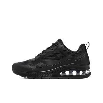 Skechers Uno 2 Cushioning Anti-Slip Wear-Resistant Breathability Low-Top Casual Shoes Men's Black