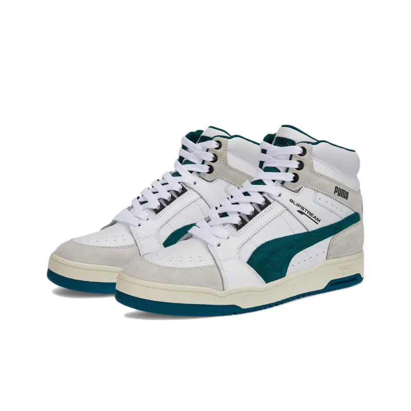 PUMA Slipstream Mid Heritage 'White Green'-2