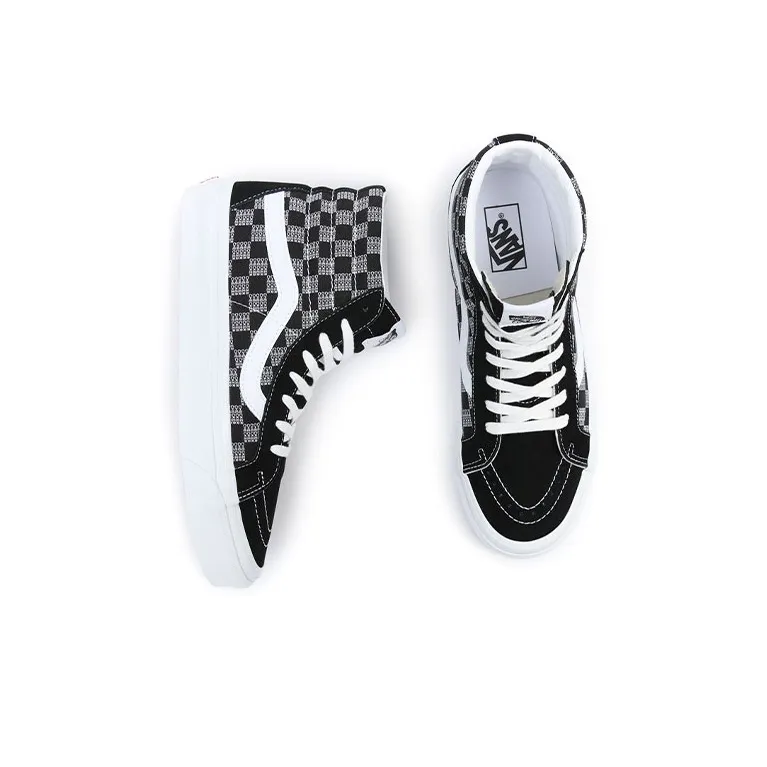 Vans SK8 HI 38 Dx 'Black White'-3