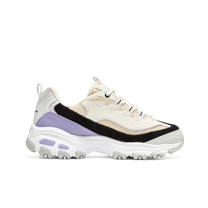 Skechers Dlites 1.0 'Beige Purple' Women's-1