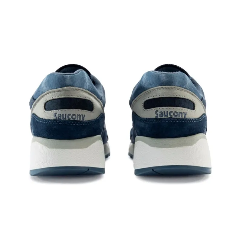 Saucony Shadow 6000 Cushioning Anti-Slip And Wear-Resistant Low-Top Casual Running Shoes Unisex Blue Gray-3