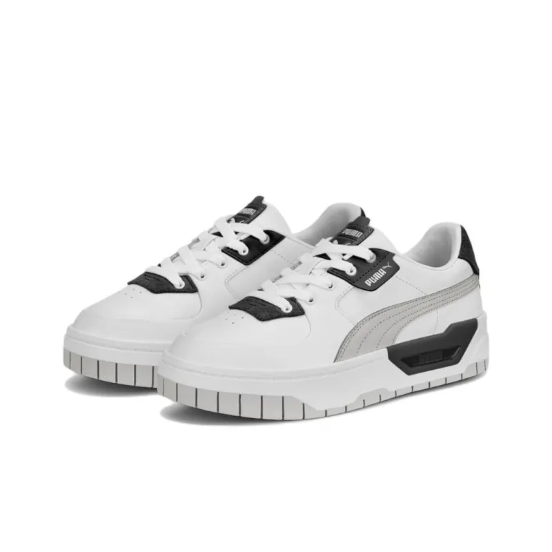 PUMA Cali Dream Abrasion Resistant Low Top Skateboard Shoes Women's Gray Black-2