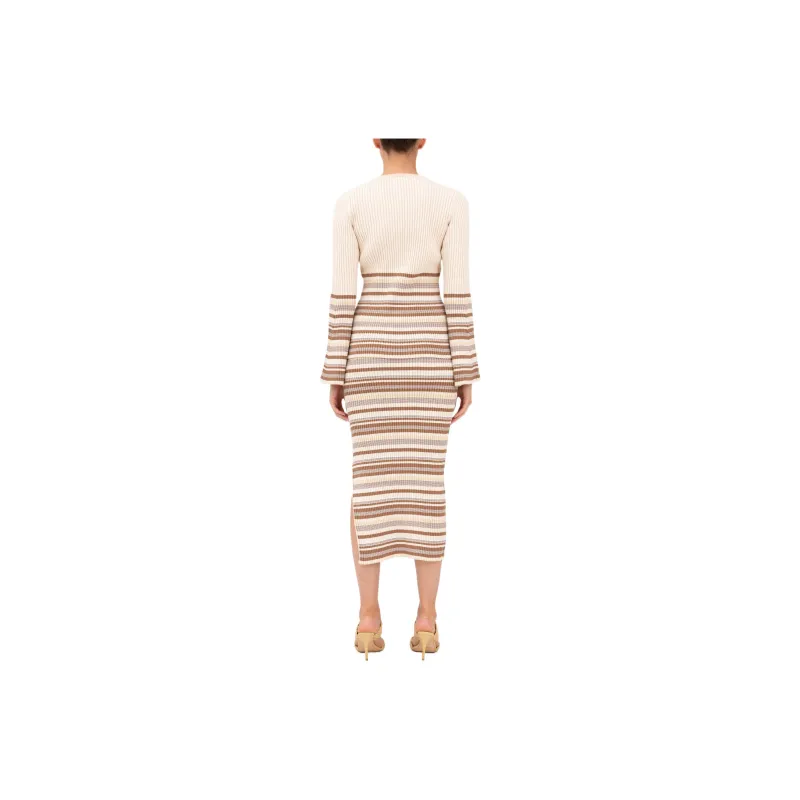 C/MEO Long-Sleeved Dresses Women's White-1