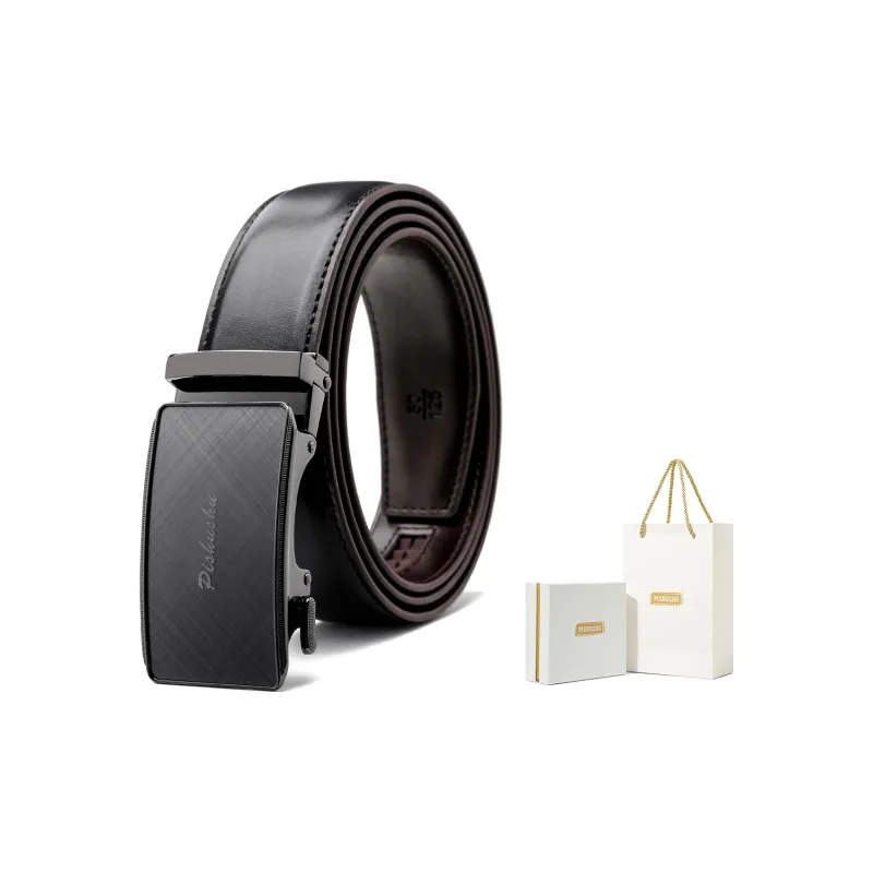 PISHUSHU Leather Belts Men-0