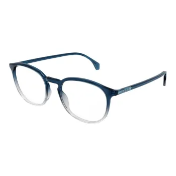 GUCCI Eyeglass Frames Men Blue