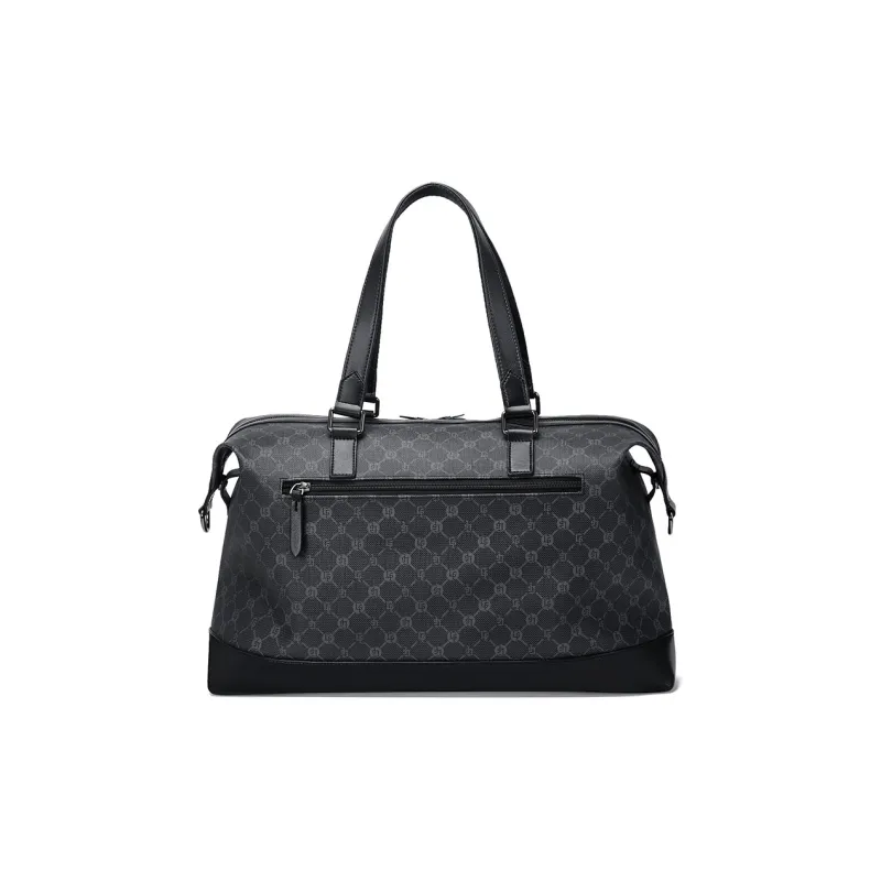 GOLF PVC Business Travel Bag, Portable One Shoulder Luggage Bag, Travel Bag Men's Black-2