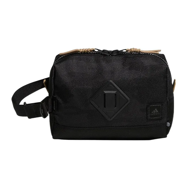 Adidas Recycled Polyester Sports Clutch Bag Medium Size Men's Black-0
