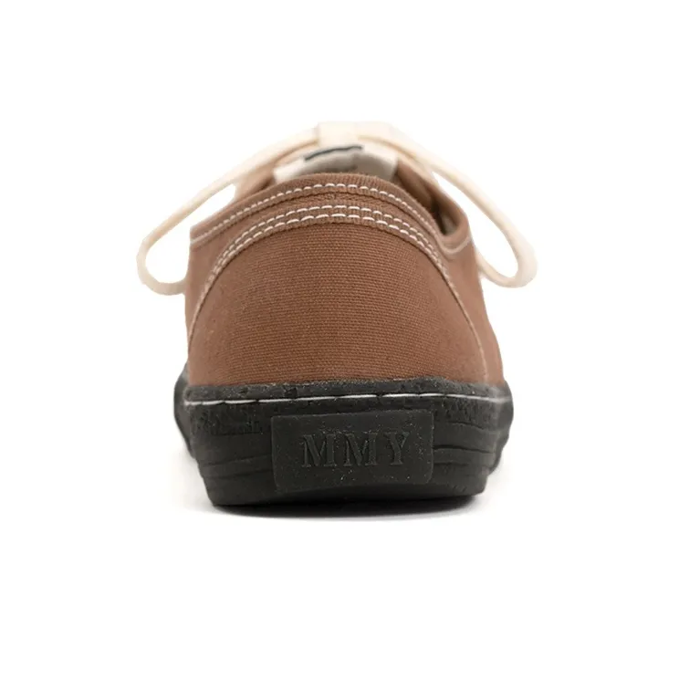 MIHARA YASUHIRO Past Low Top Canvas Shoes Unisex Brown-3