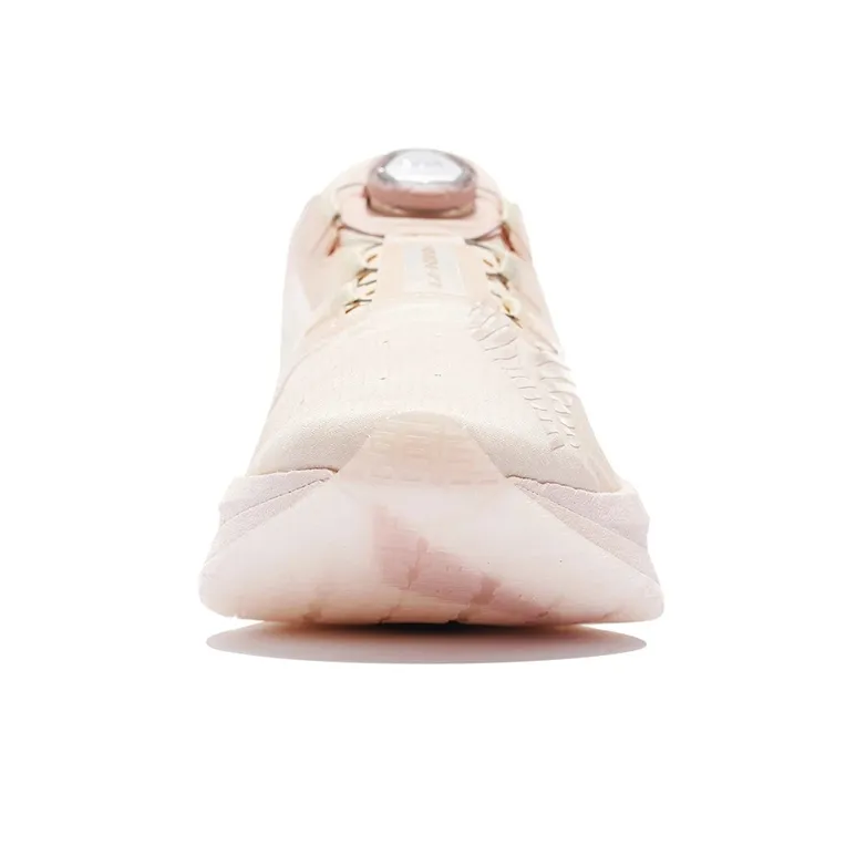 LiNing Jueying 䨻 Slip Resistant Breathable Low Top Running Shoes Women's Gray Pink-4