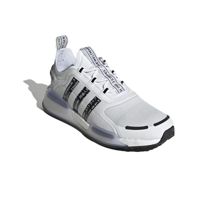 Adidas Nmd V3 3 Stripes Life White-2