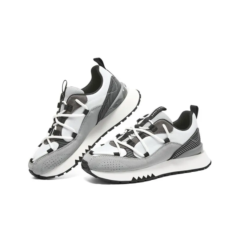 Skechers Heydayz 2.0 Cushioning Anti Slip And Wear Resistant Low Top Casual Shoes Women's White Black Gray-2