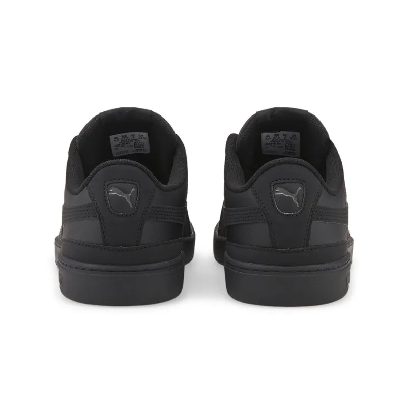 PUMA Vikky V3 Leather Anti-Slip Wear-Resistant Low-Top Skateboard Shoes Women's Black-3