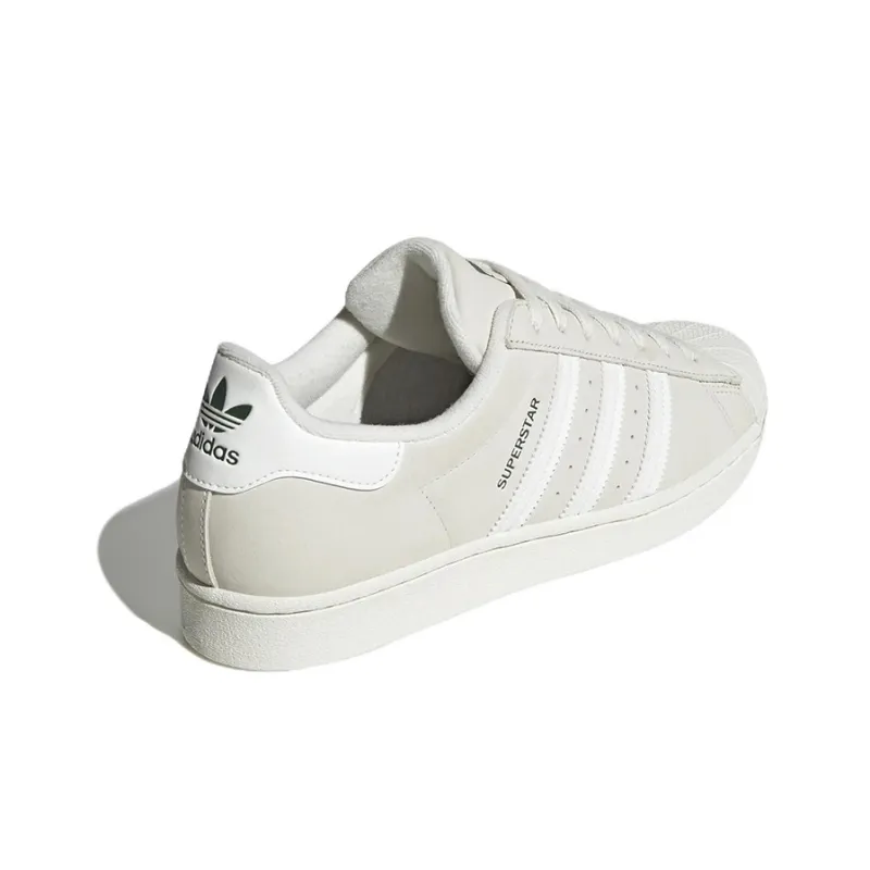 Adidas Originals Superstar Off White Dark Green-3