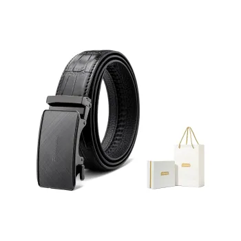 PISHUSHU Leather Belts Men